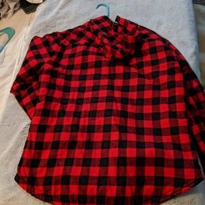 Women's flannel jacket